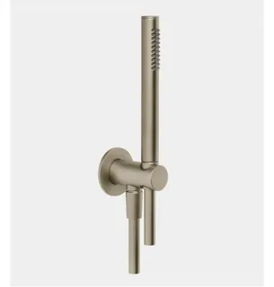 Душевой набор, Gessi, Anello, цвет-Finox Brushed Nickel