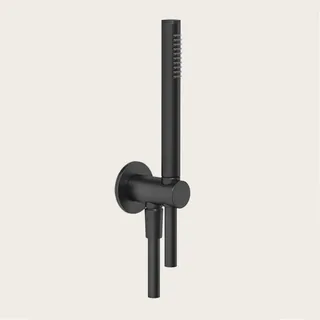Душевой набор, Gessi, цвет-черный матовый