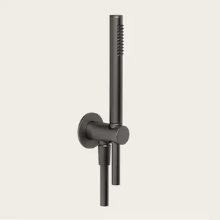 Душевой набор, Gessi, цвет-Black Metal Brushed PVD