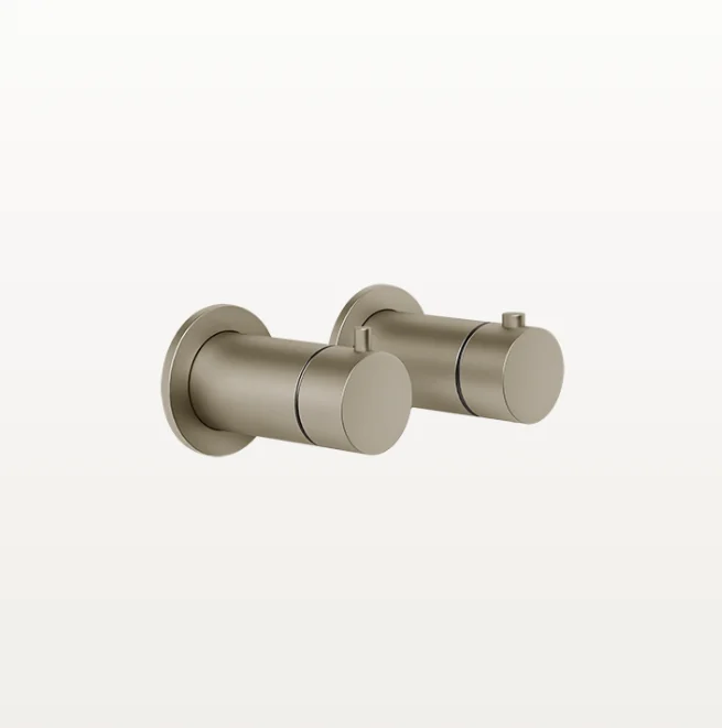 Смеситель для душа, Gessi, Anello, цвет-Finox Brushed Nickel