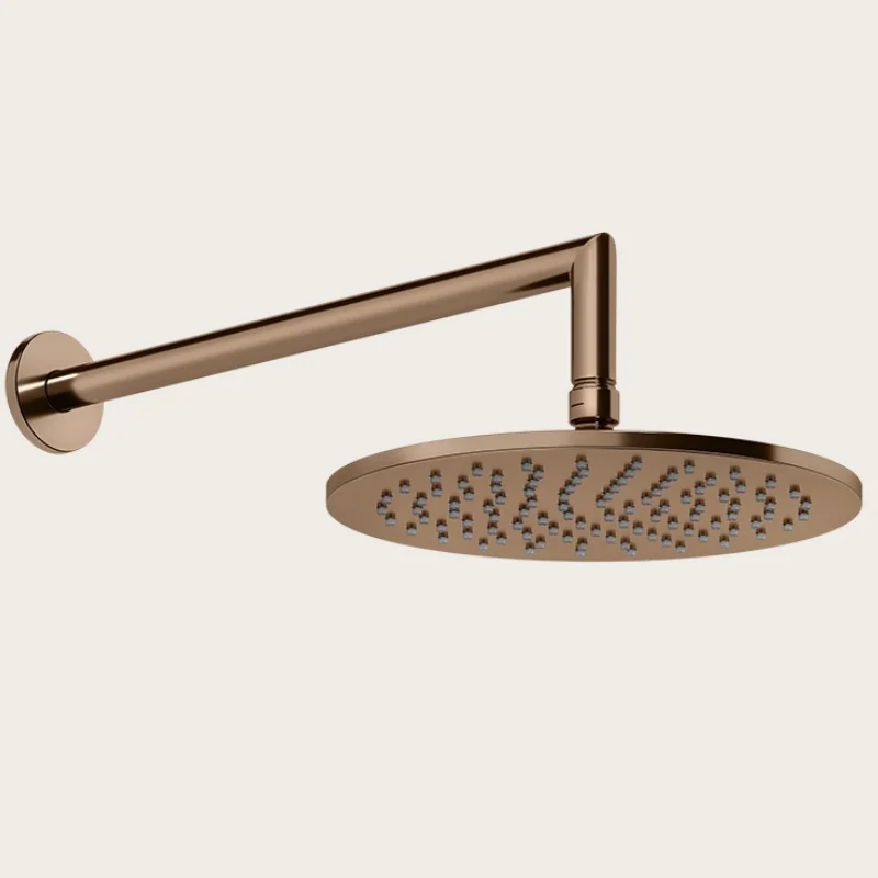 Верхний душ, Gessi, 250*250, цвет-Copper PVD