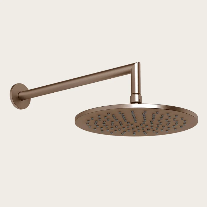 Верхний душ, Gessi, 250*250, цвет-Copper Brushed PVD