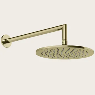 Верхний душ, Gessi, 250*250, цвет-Brass PVD