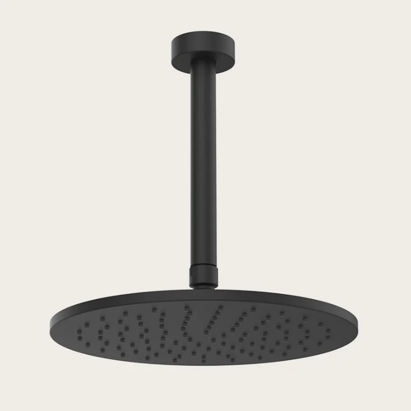 Верхний душ, Gessi, 250*250, цвет-черный матовый