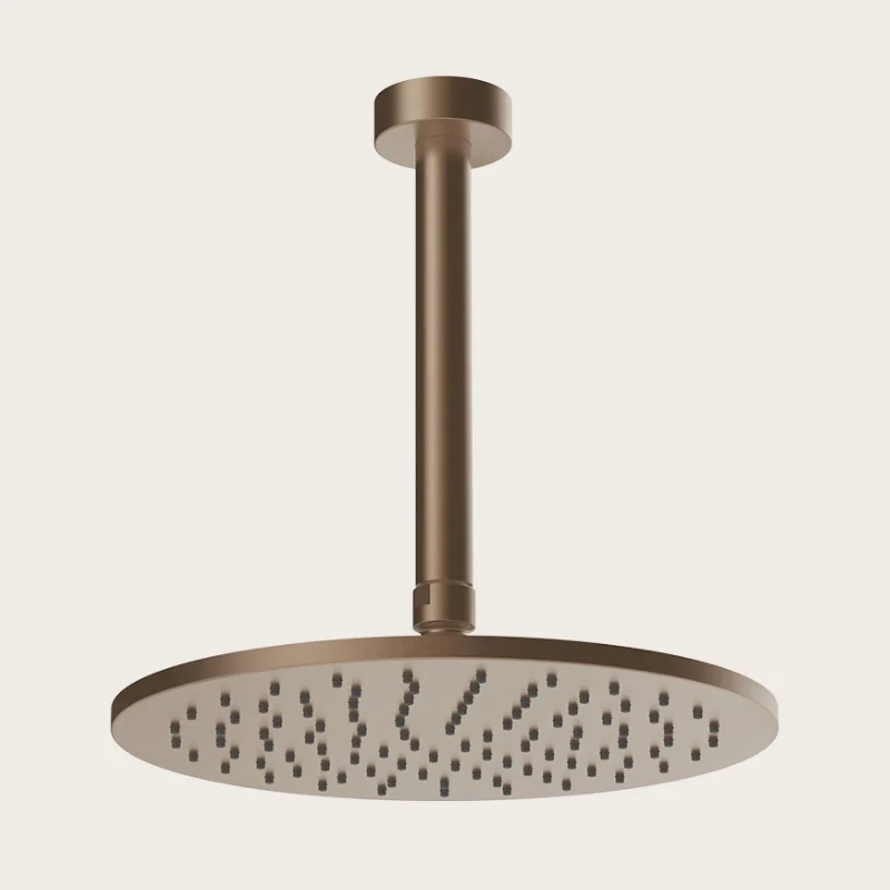 Верхний душ, Gessi, 250*250, цвет-Copper Brushed PVD
