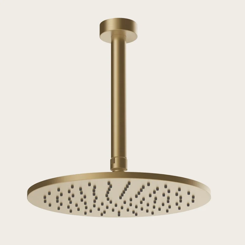 Верхний душ, Gessi, 250*250, цвет-Warm Bronze Brushed PVD