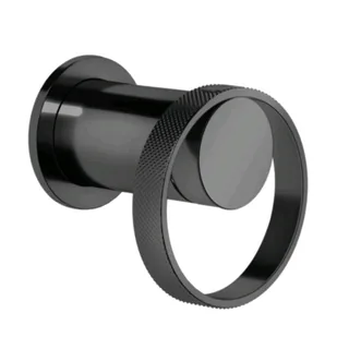 Смеситель для душа, Gessi, Anello, на 1 потребитель, цвет-Black Metal PVD