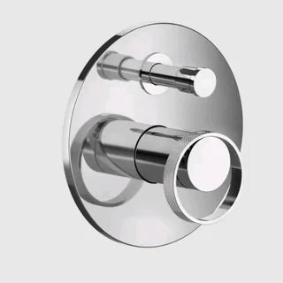 Смеситель для душа, Gessi, Anello, на 2 потребителя, цвет-хром
