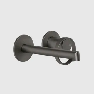 Смеситель для раковины, Gessi, Anello, цвет-Black Metal Brushed PVD — иконка
