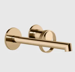Смеситель для раковины, Gessi, Anello, цвет-Warm Bronze PVD — иконка