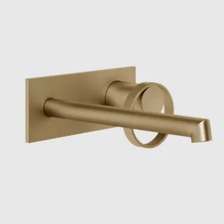 Смеситель для раковины, Gessi, Anello, цвет-Finox Brushed Nickel — иконка