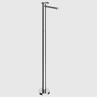 Смеситель для ванны, Gessi, Anello, напольный, цвет-хром