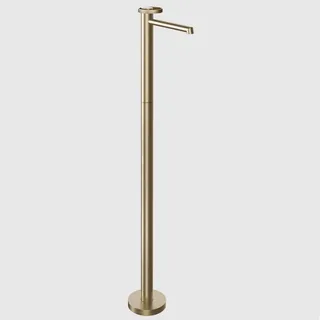 Смеситель для ванны, Gessi, Anello, напольный, цвет-Warm Bronze Brushed PVD — иконка