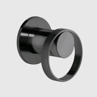 Смеситель для душа, Gessi, Anello, на 1 потребитель, цвет-Black Metal PVD — иконка