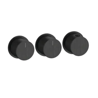 Смеситель для душа, Gessi, Anello, на 2 потребителя, цвет-Aged Bronze