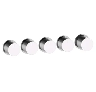 Смеситель для душа, Gessi, Anello, на 4 потребителя, цвет-хром