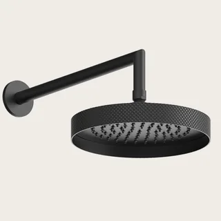 Верхний душ, Gessi, Anello, Diamantao, 218*218, цвет-черный матовый (старый арт. 63448/299)
