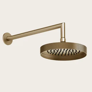 Верхний душ, Gessi, Anello, Diamantao, 218*218, цвет-Warm Bronze Brushed PVD