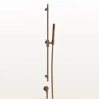 Душевой гарнитур, Gessi, Anello, 23, цвет-Copper Brushed PVD