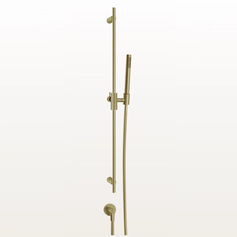 Душевой гарнитур, Gessi, Anello, 23, цвет-Brushed Brass PVD