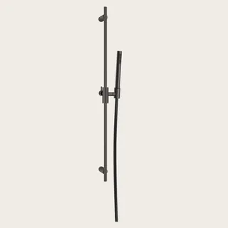 Душевой гарнитур, Gessi, Anello, цвет -Black Metal Brushed PVD