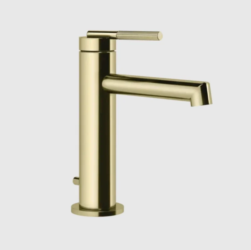 Смеситель для раковины, Gessi, Ingranaggio, цвет-Brass PVD