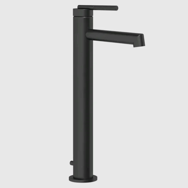 Смеситель для раковины, Gessi, Ingranaggio, цвет-черный матовый