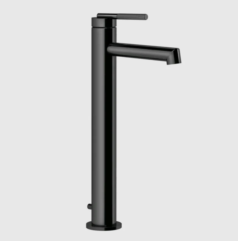 Смеситель для раковины, Gessi, Ingranaggio, цвет-Black Metal PVD