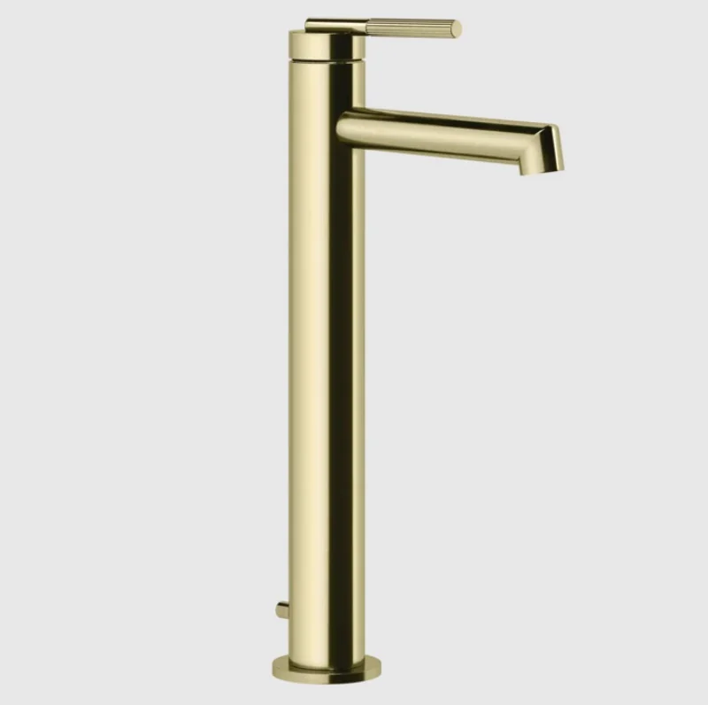 Смеситель для раковины, Gessi, Ingranaggio, цвет-Brass PVD
