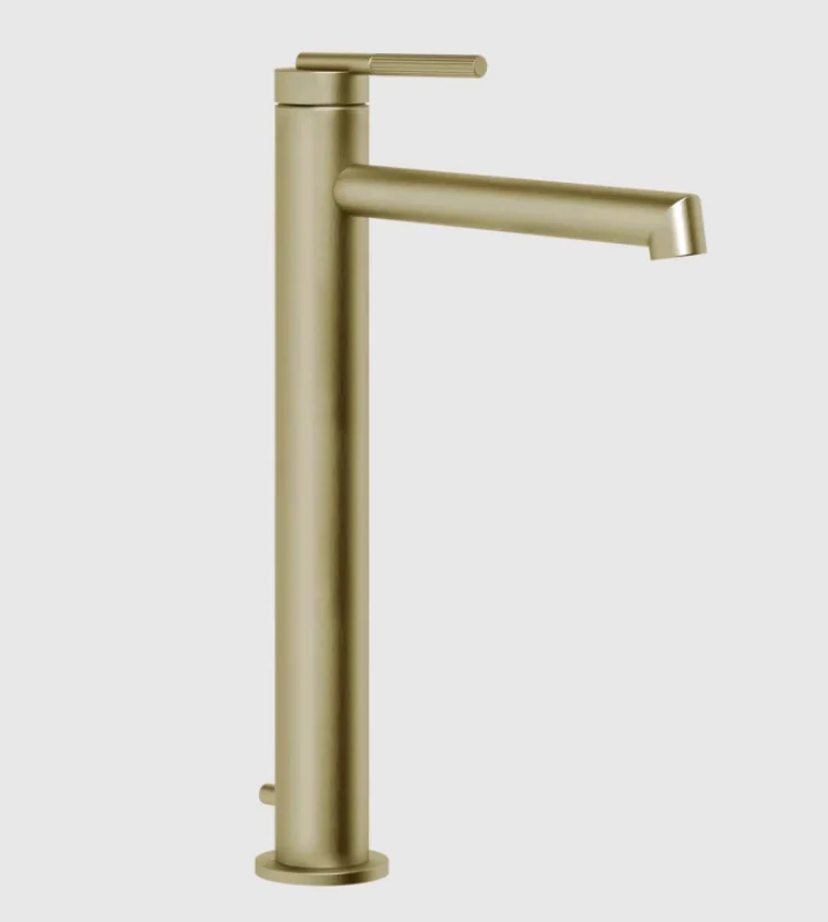Смеситель для раковины, Gessi, Ingranaggio, цвет-Brushed Brass PVD