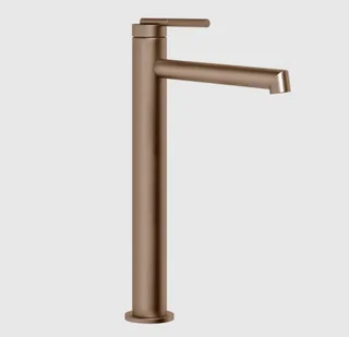 Смеситель для раковины, Gessi, Ingranaggio, цвет-Copper Brushed PVD