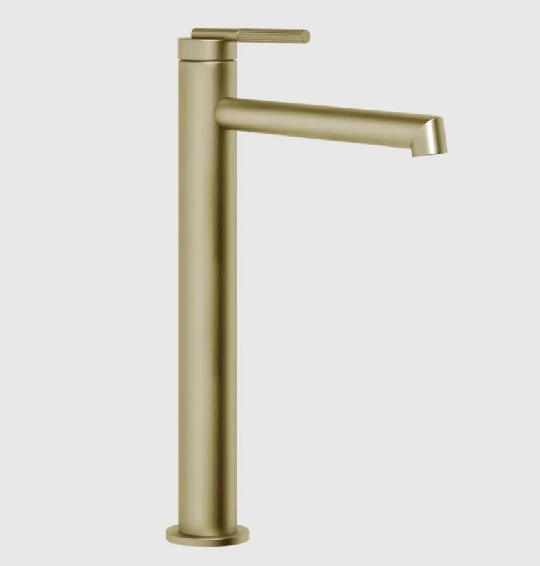 Смеситель для раковины, Gessi, Ingranaggio, цвет-Brushed Brass PVD