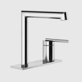 Смеситель для раковины, Gessi, Ingranaggio, цвет-хром