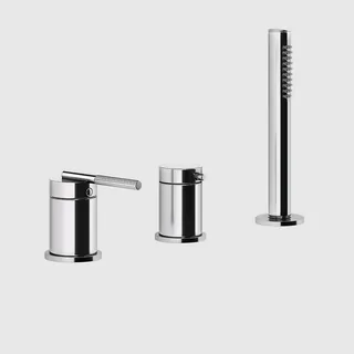 Смеситель для ванны и душа, Gessi, Ingranaggio, на 2 потребителя, цвет-хром (старый арт. 63547/031)