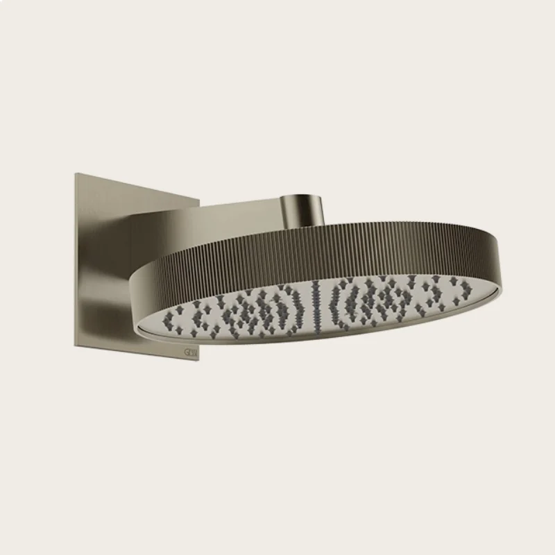 Верхний душ, Gessi, Rigato, 300*300, цвет-Finox Brushed Nickel