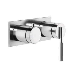 Смеситель для душа, Gessi, Ingranaggio, на 2 потребителя, цвет-хром