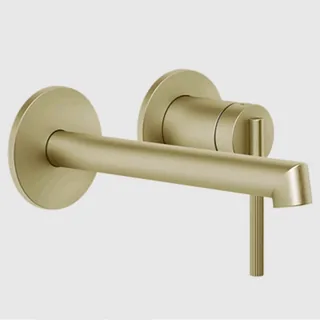 Смеситель для ванны и душа, Gessi, Ingranaggio, цвет-Brushed Brass PVD — иконка