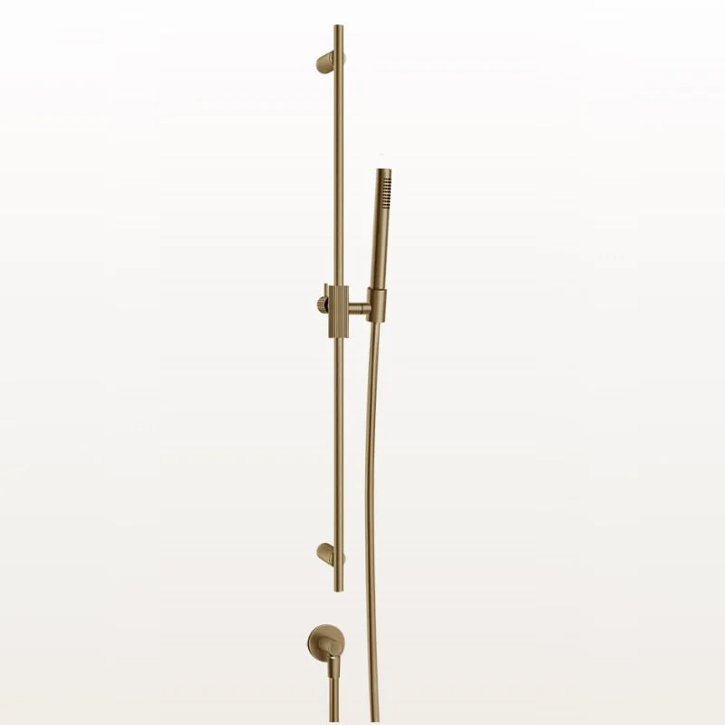 Душевой гарнитур, Gessi, Ingranaggio, 23, цвет-Warm Bronze Brushed PVD