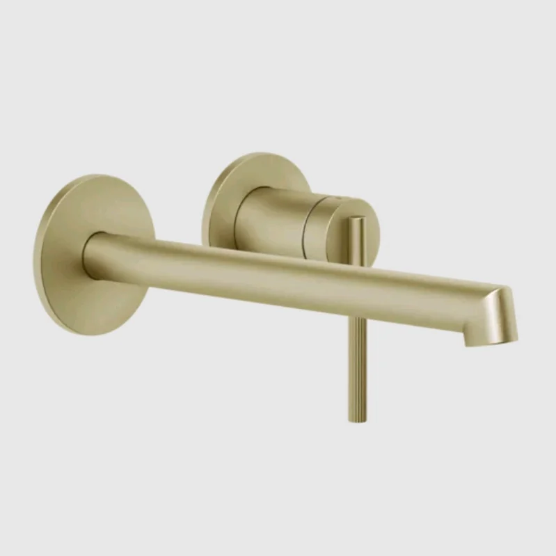 Смеситель для раковины, Gessi, Ingranaggio, цвет-Brushed Brass PVD
