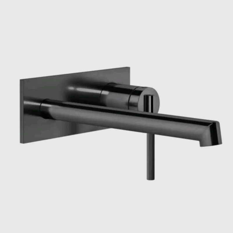 Смеситель для раковины, Gessi, Ingranaggio, цвет-Black Metal PVD