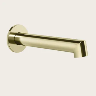 Излив, Gessi, Anello, цвет-Brass PVD