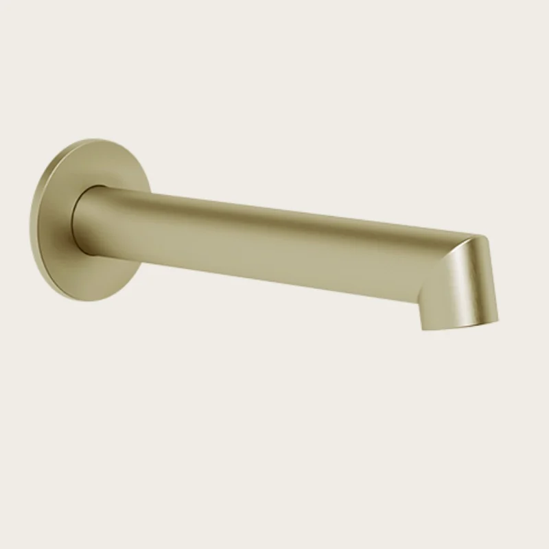 Излив, Gessi, Anello, цвет-Brushed Brass PVD