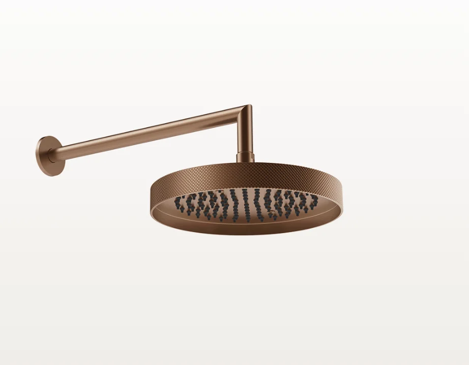 Верхний душ, Gessi, 250*250, цвет-Copper Brushed PVD