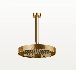 Верхний душ, Gessi, Tondo, 250*250, цвет-Warm Bronze PVD
