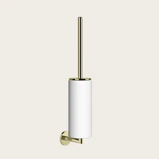 Ёршик, Gessi, Anello, шгв 76*107*470, цвет колбы-белый, цвет-Brass PVD