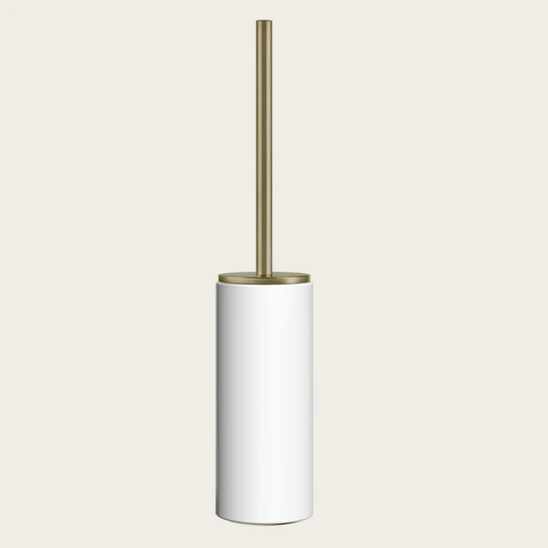 Ёршик, Gessi, шгв 76*76*423, цвет колбы-белый, цвет-Brushed Brass PVD