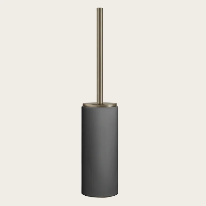 Ёршик, Gessi, шгв 76*76*423, цвет колбы-черный, цвет-Finox Brushed Nickel