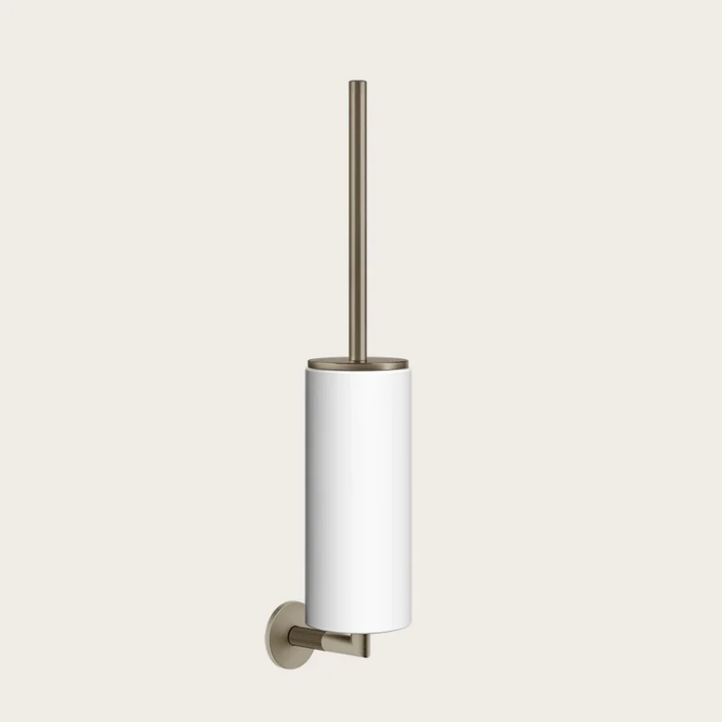 Ёршик, Gessi, Ingranaggio, шгв 76*107*469, цвет колбы-белый, цвет-Finox Brushed Nickel