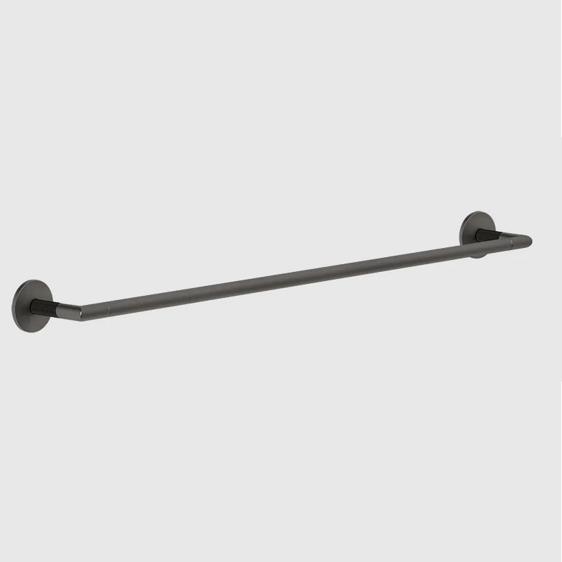 Полотенцедержатель, Gessi, Ingranaggio, шгв 650*77*50, цвет-Black Metal Brushed PVD