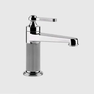 Смеситель для раковины, Gessi, VENTI20, цвет-хром